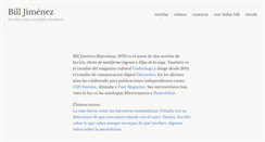 Desktop Screenshot of billjimenez.com